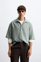 RELAXED FIT FLUID SHIRT