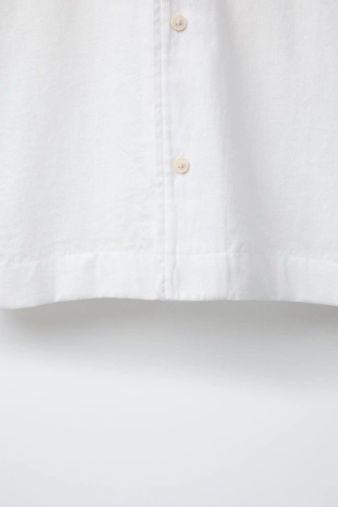 CHEMISE EN COTON LIN