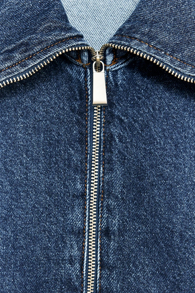 VESTE EN JEAN Z1975 AVEC ZIP