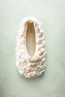 CHILDREN'S TEXTURED BALLET FLATS