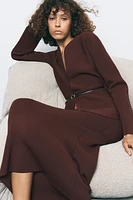PLAIN KNIT PENCIL SKIRT