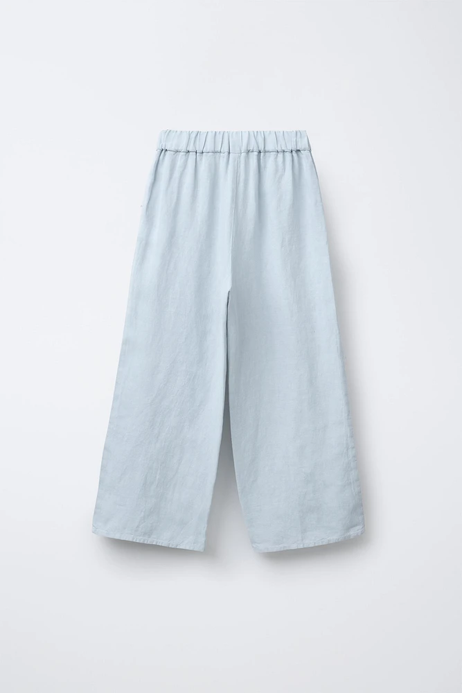PANTALON 100 % LIN