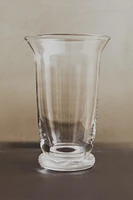 FLARED GLASS VASE