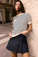 STRIPED KNIT TOP