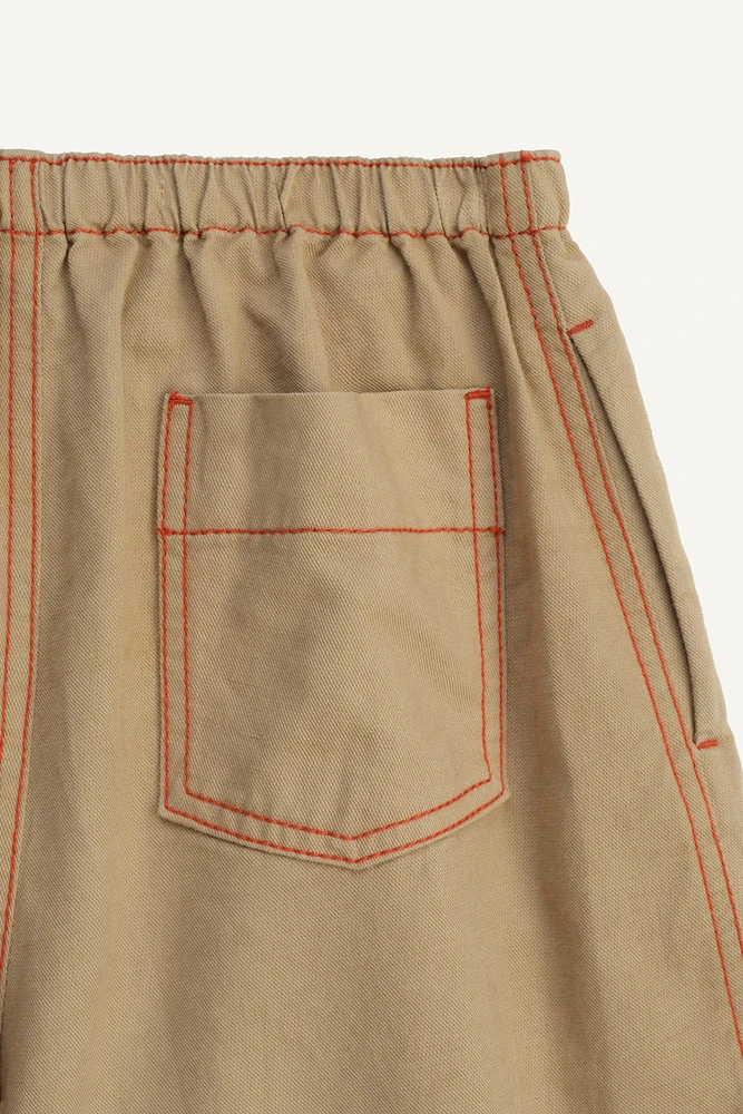 LIMITED EDITION CONTRAST TOPSTITCHING SHORTS