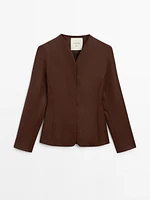 Blazer à col en V - Studio