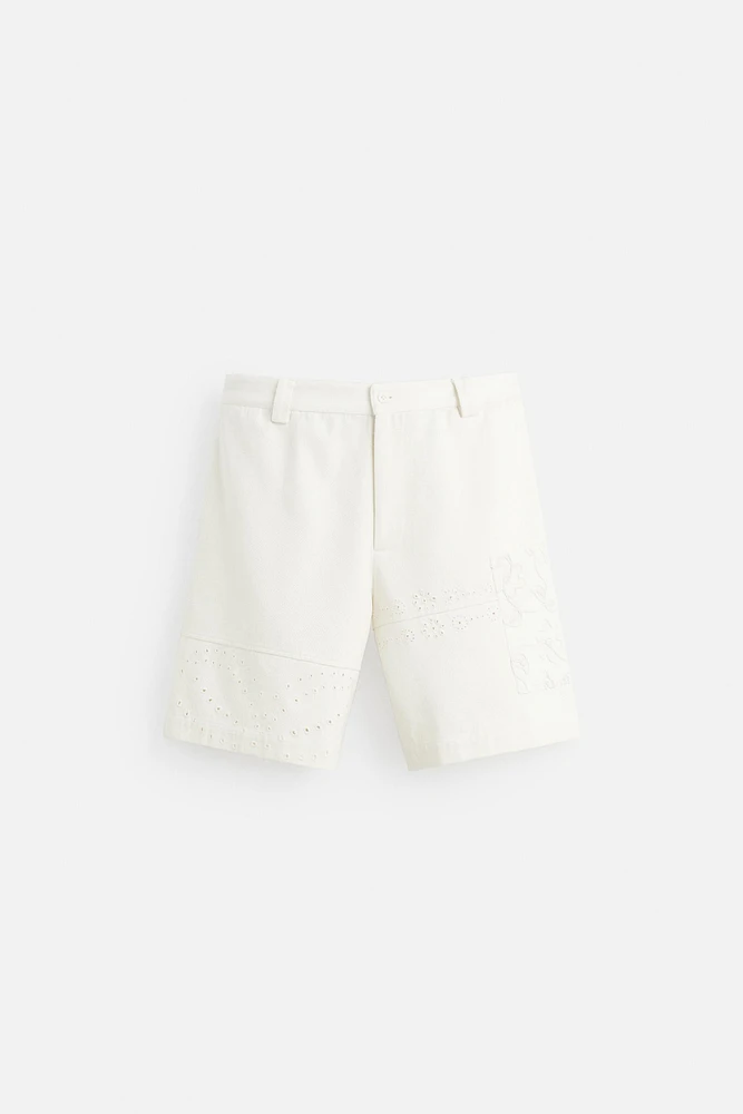CARGO PATCHWORK SHORTS