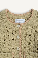 BRAIDED KNIT CARDIGAN LIMITED EDITION
