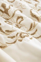 EMBROIDERED COTTON QUILT