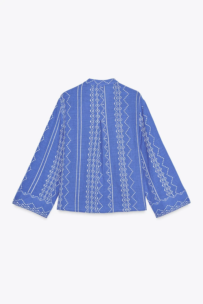 CHEMISE BRODÉE