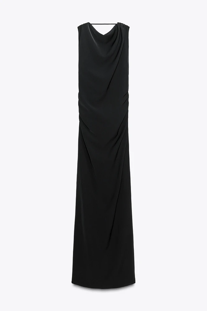 OPEN BACK MAXI DRESS