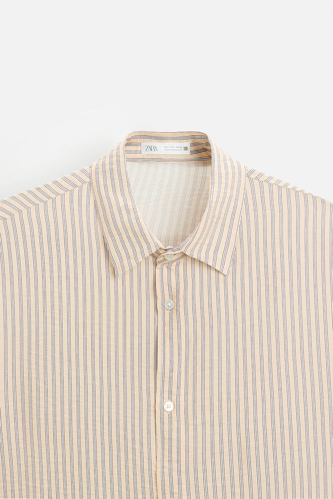 PRINTED TEXTURED SHIRT