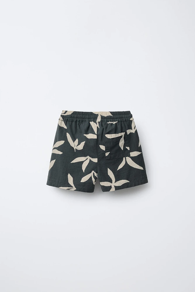 EMBROIDERED SHORTS