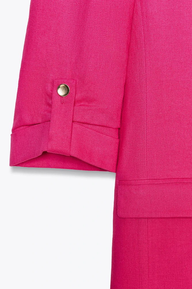 VESTE À MANCHES RETROUSSÉES