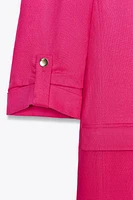 VESTE À MANCHES RETROUSSÉES