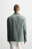 SUIT JACKET 100% LINEN