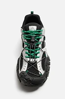 TEXTURED SOLE SNEAKERS