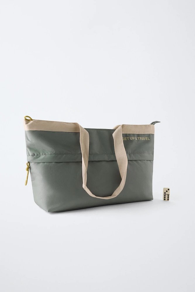 TRAVEL TOTE