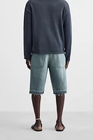 BAGGY FIT DENIM SHORTS