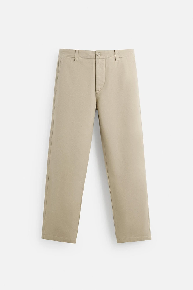 STANDARD FIT CHINO PANTS