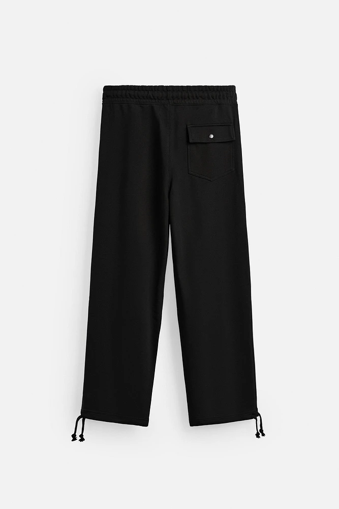 WIDE FIT JOGGER PANTS