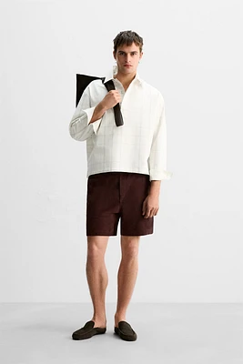 LIMITED EDITION SUEDE SHORTS