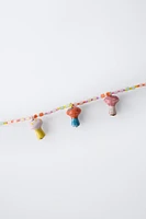 MUSHROOM BEAD NECKLACE