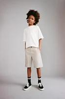 BERMUDA CHINO SLIM FIT BASIQUE