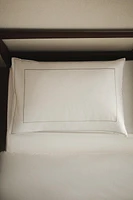 SATEEN PILLOWCASE WITH TRIM
