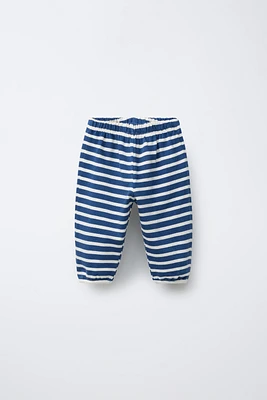 KNIT STRIPE PANTS