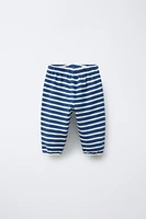 KNIT STRIPE PANTS