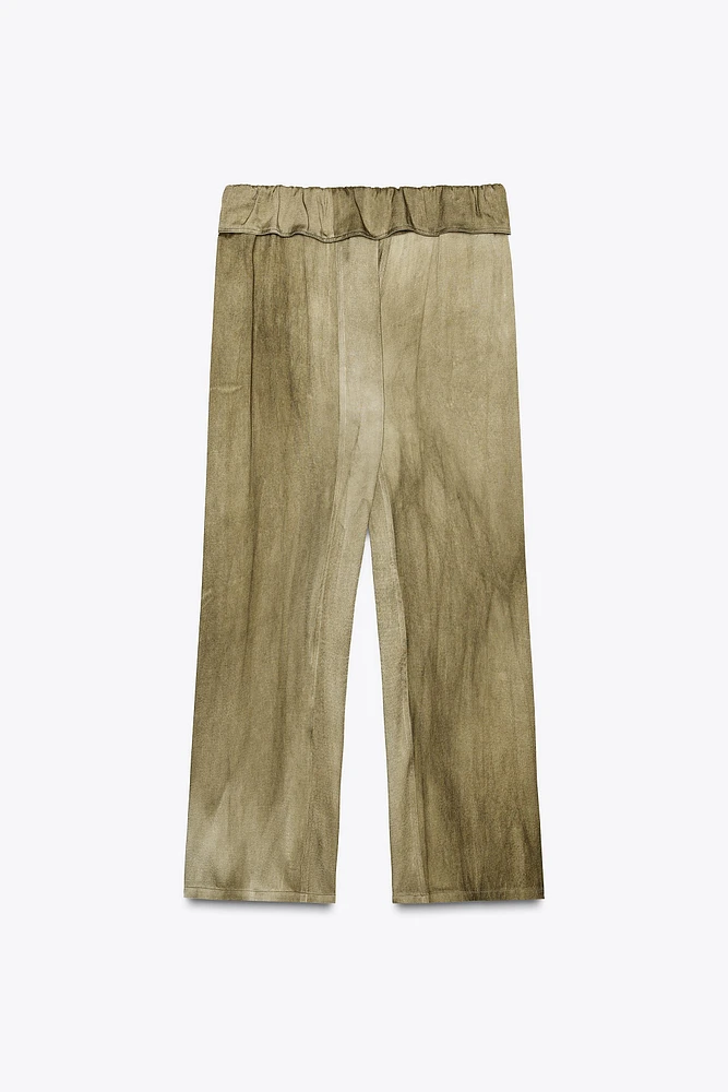 PANTALON FLUIDE TAILLE BASSE ZW COLLECTION