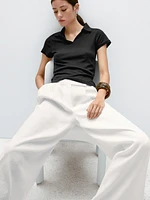 100% cotton short sleeve polo shirt
