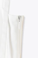 FITTED TIE TOP