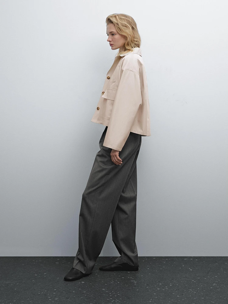 Veste cape déperlante
