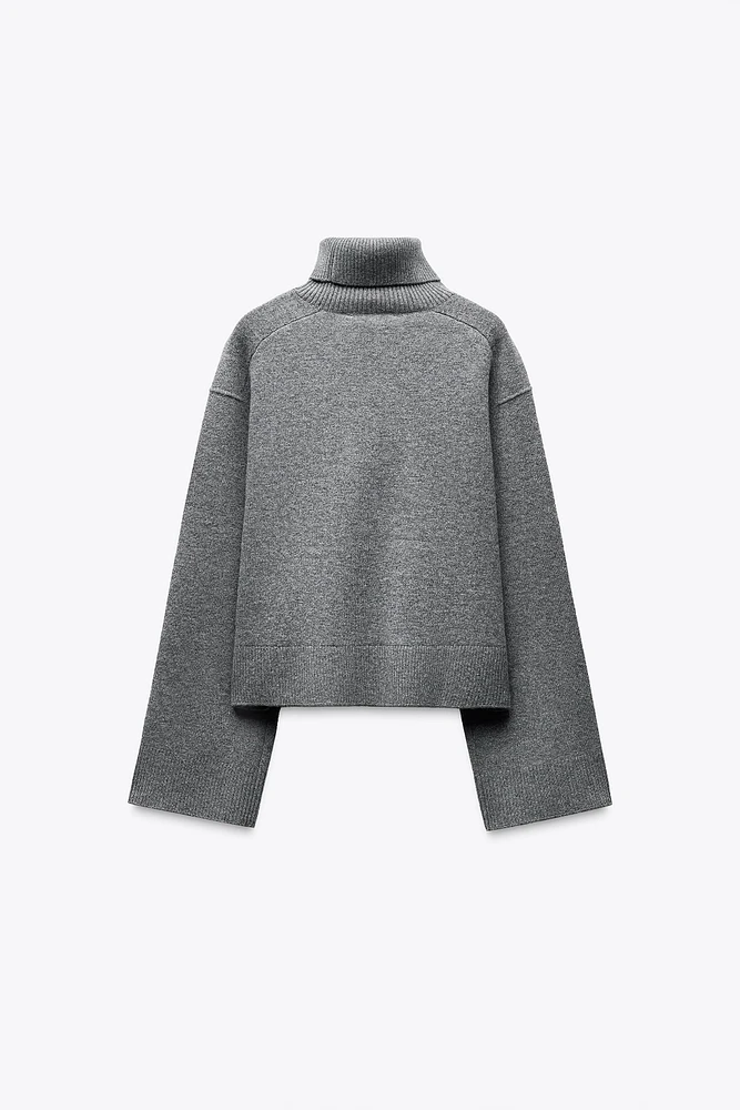 PULL OVERSIZE EN LAINE