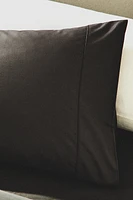 PERCALE COTTON PILLOWCASE (300 THREAD COUNT)