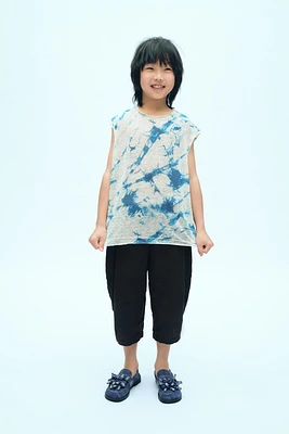 LINEN TIE-DYE T-SHIRT X FANGLU LIN