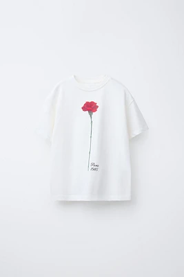 HAUT IMPRIMÉ À FLEUR