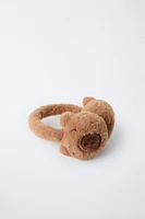 FAUX FUR CAPYBARA EAR MUFFS