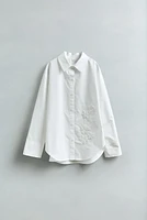 FLORAL POPLIN SHIRT