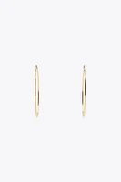WATERPROOF LARGE HOOP EARRINGS