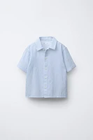 STRIPED TEXTURED SHIRT