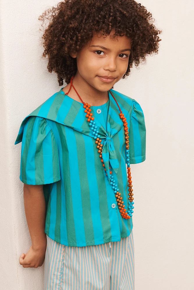 CHEMISE FOULARD RAYURES LIMITED EDITION