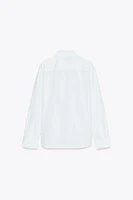 CHEMISE EN POPELINE COLLECTION ZW