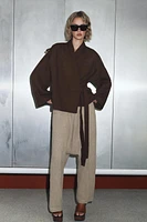 LIMITED EDITION 100% LINEN KIMONO JACKET