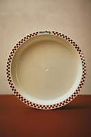 CHILDREN'S DINNER PLATE WITH A CONTRAST EDGE