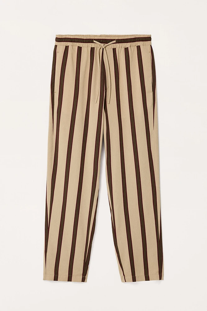 PANTALON COUPE DÉCONTRACTÉE RAYURES LIMITED EDITION