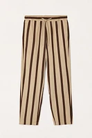 PANTALON COUPE DÉCONTRACTÉE RAYURES LIMITED EDITION