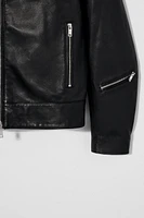VESTE EN CUIR BOBBY GILLESPIE X ZARA